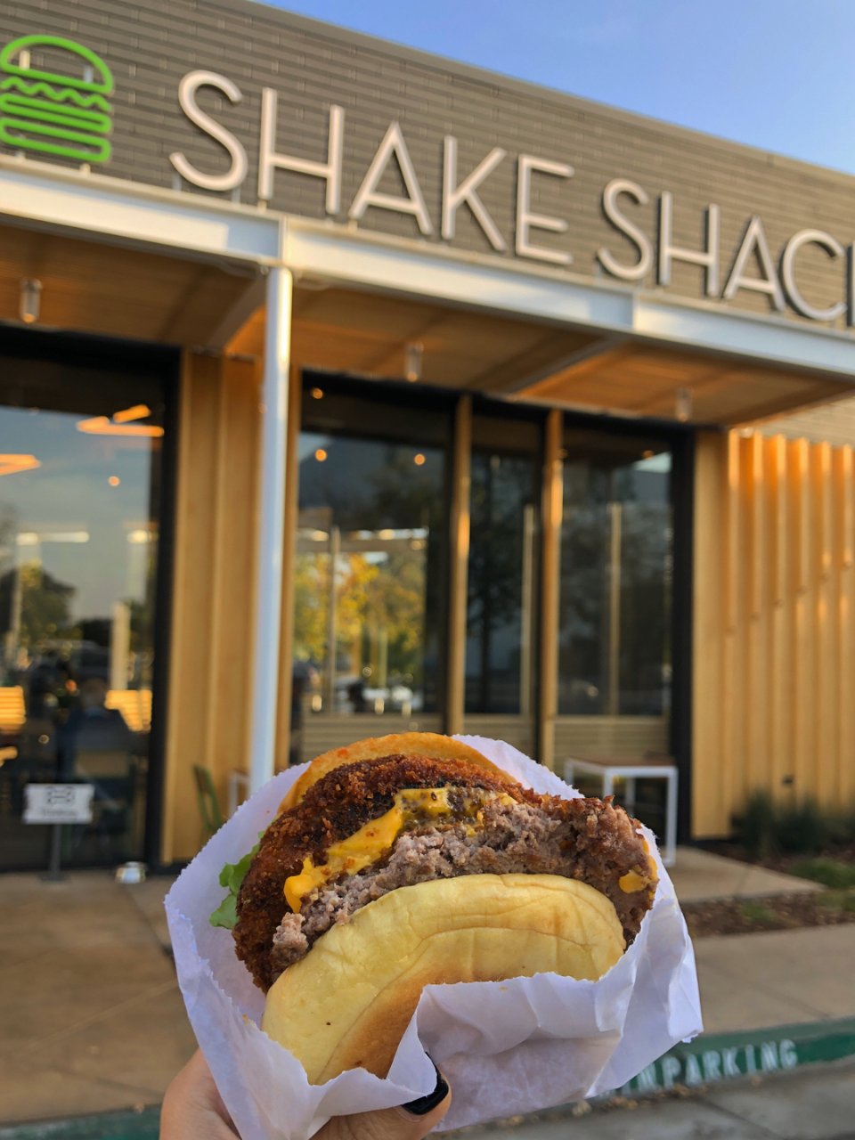Shake Shack,招牌牛肉堡,爆酱蘑菇