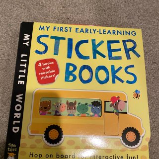 toddler activity,Target 塔吉特百货,My First Early-Learning Sticker Books - 