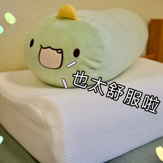 Japanese-Style Lumbar Pillow—Candy-Color,Contour Pillow for Sleeping, Thailand Na