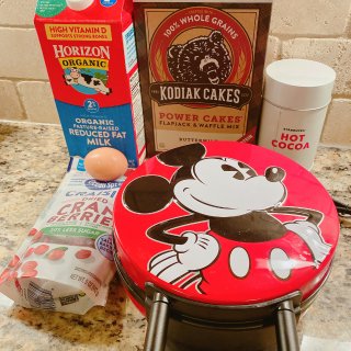 Kodiak Cakes Power Cakes Pancake and Waffle Mix, Buttermilk, 20 Oz - Walmart.com - Walmart.com,Disney Mickey Mouse Waffle Maker - Walmart.com - Walmart.com