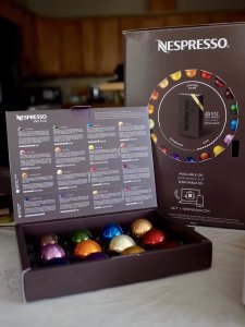 Nespresso胶囊咖啡做Affogato