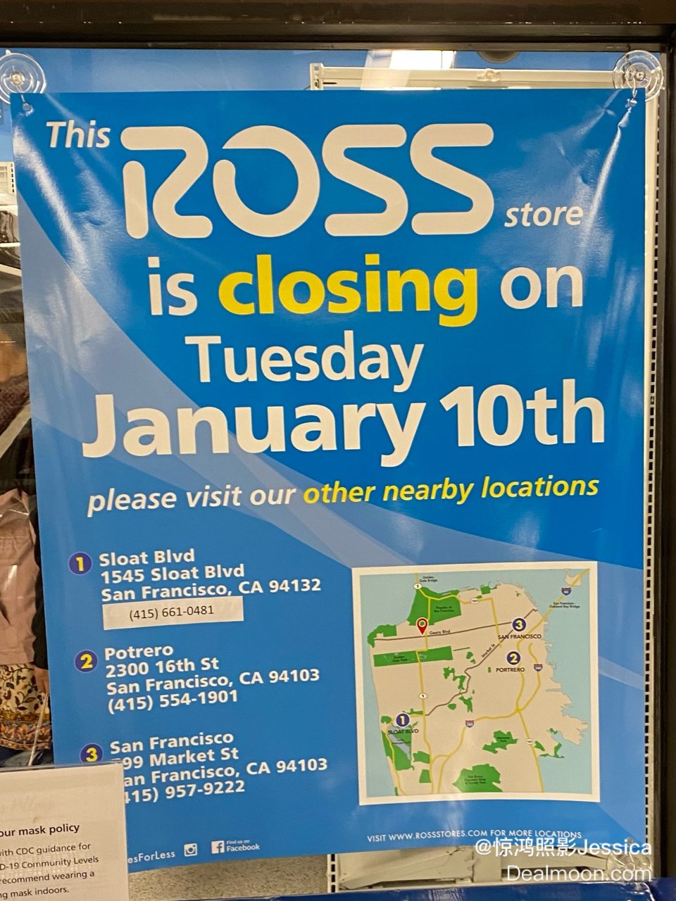 旧金山湾区📍家附近的Ross要关店了😱...