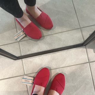 toms小红鞋♥️