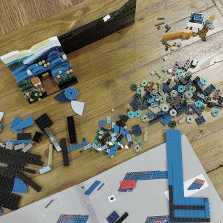LEGO X MoMA｜梵高 星月夜...