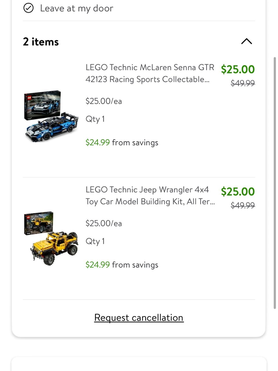 Walmart Lego