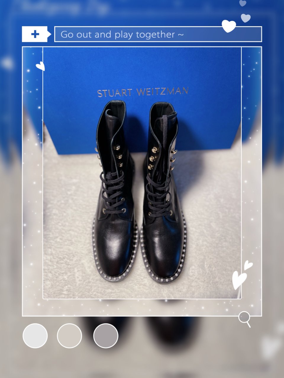 OOTD : SW珍珠马丁靴...