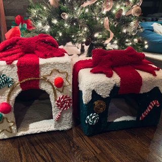 送给狗狗的圣诞礼物｜DIY小屋...