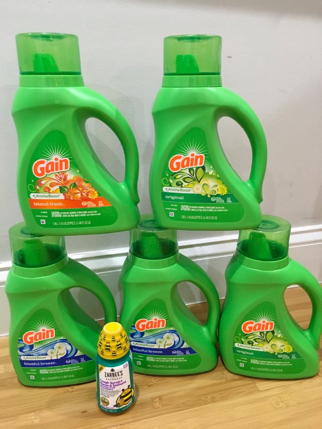 Cvs洗衣液gain