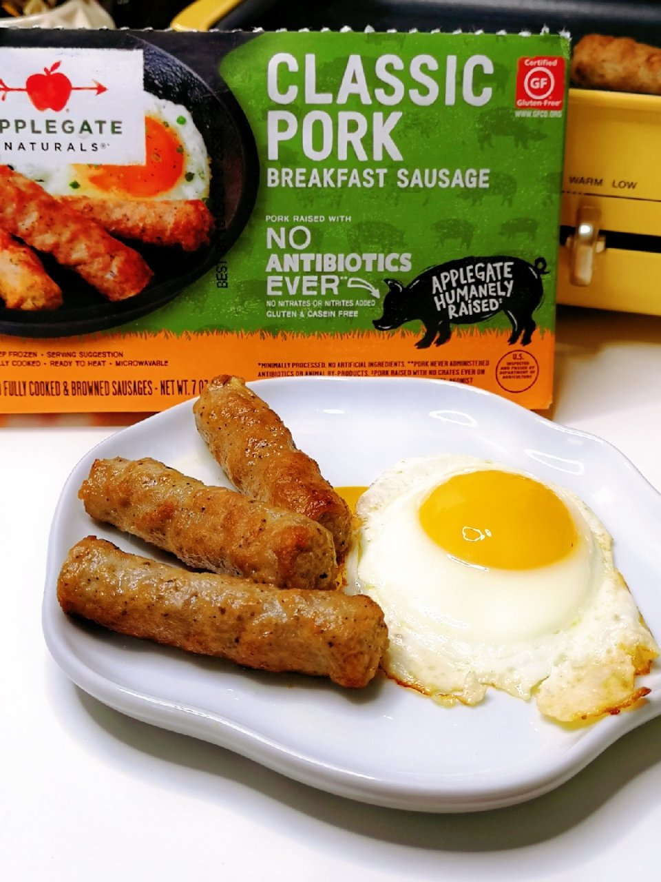 Whole Foods,Applegate Farms Pork Breakfast Sausage Links, 7 OZ: Amazon.com