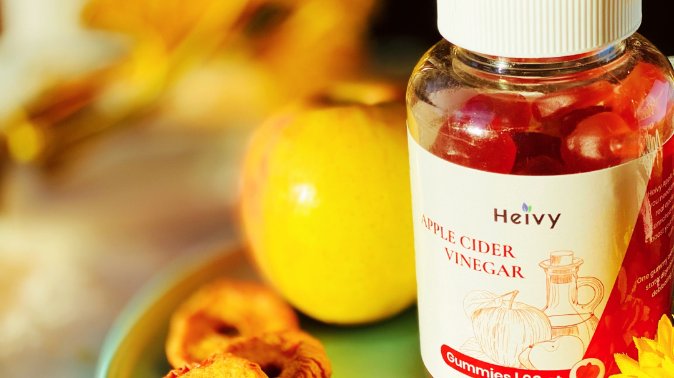 有了Heivy 苹果醋🍎软糖，养颜排毒一步到位👍