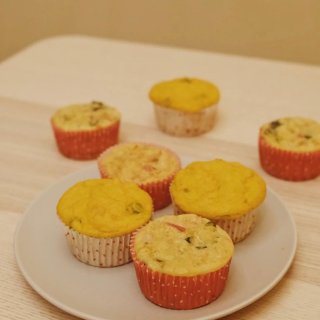 1岁+辅食｜懒妈妈的简单快手muffin...