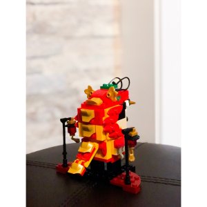 Lego Dragon Dance Guy前来报道啦！