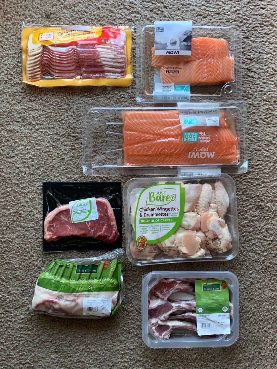 Amazon Fresh 买肉