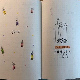 June Bullet Journal