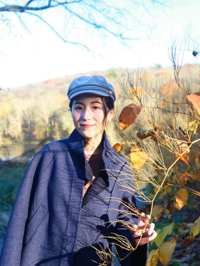 一字米酱的outfit｜初冬郊游搭配