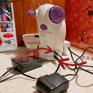 mini电动缝纫机🧵｜简单缝补快速整齐...