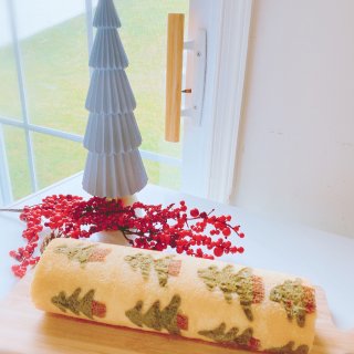 🎄吃圣诞树长大的圣诞树蛋糕卷🎄...