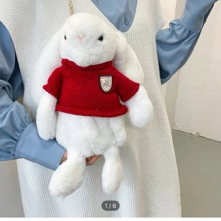 嗨皮4｜超级可爱的小白兔包...