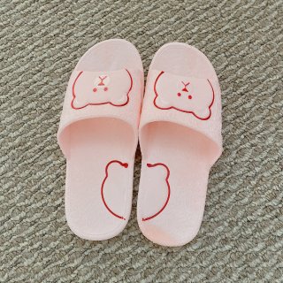 粉色系列粉色小熊拖鞋💖🌸...