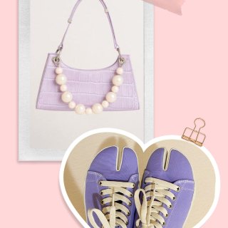 这个夏天由紫色💜定义🏷分趾鞋...