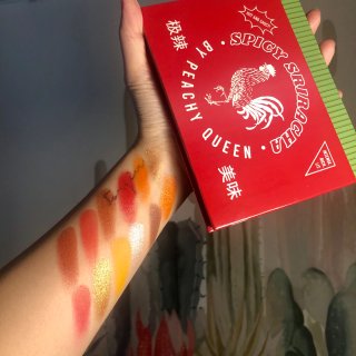 眼影盘试色｜Spicy Sriracha...