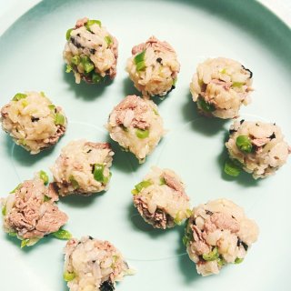 宝宝食物-海苔牛肉饭团🍙...