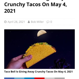 5/4/2021 Taco Bell 免...