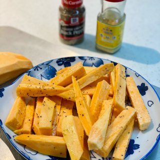 空气炸锅版【红薯🍠薯条🍟】能常吃的健康美...