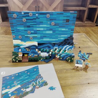 LEGO X MoMA｜梵高 星月夜...