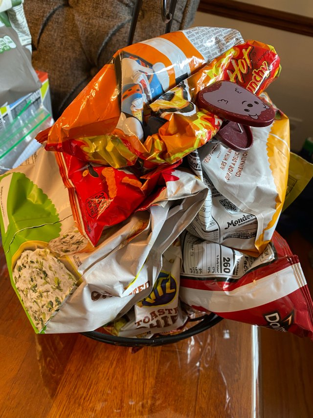 不浪费挑战之零食