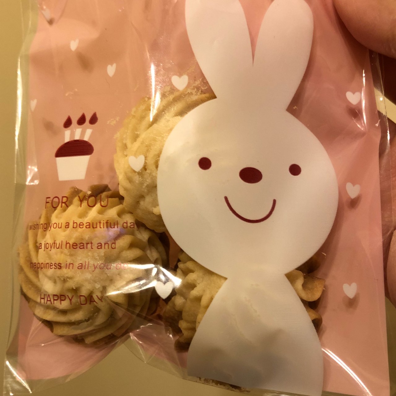 兔子节送饼干