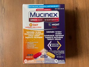Mucinex白+黑感冒药硬核成分测评💊