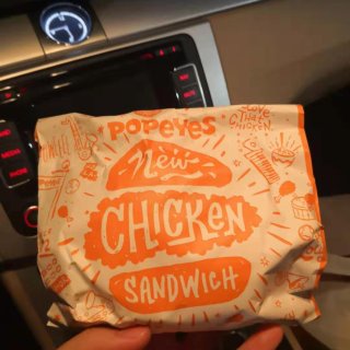 Popeye chicken sandw...