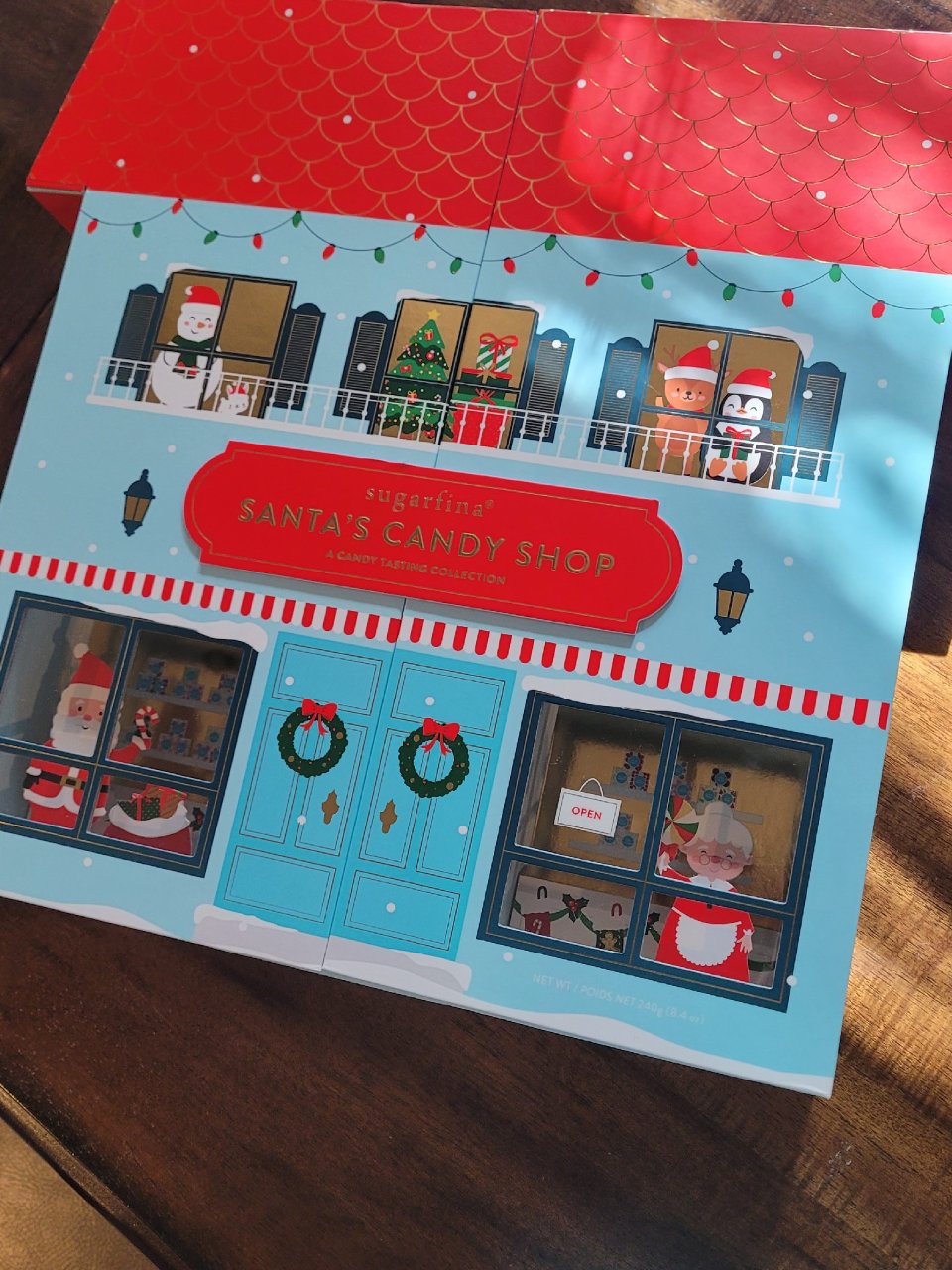 Sugarfina Santa's Candy Shop Advent Calendar : Home & Kitchen