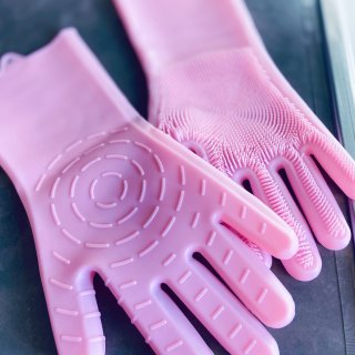 商城的超棒兑换👉硅胶清洁手套...