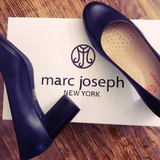 Marc Joseph上班族粗跟鞋...