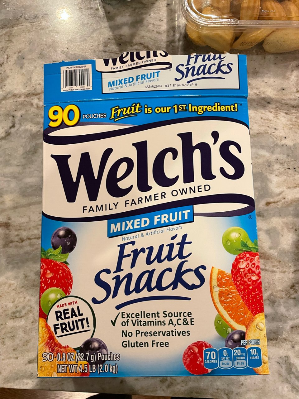 Welch's,Welch’s Fruit Snacks, .8 oz, 90-count | Costco