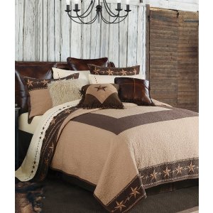 $73.5起 HiEnd Accents Star Ranch Reversible Quilt Mini Set