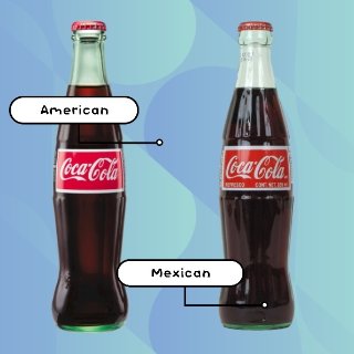 墨西哥可乐 VS 美国可乐，墨西哥可乐更...