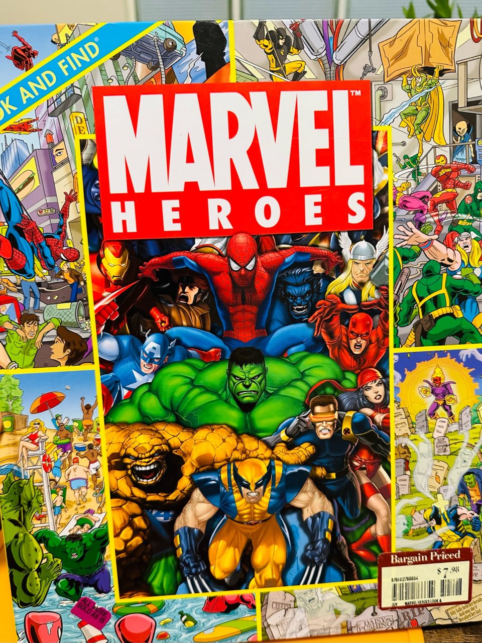 漫威系列Marvel Heroes童书推...