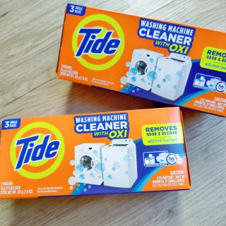 买一送一的Tide洗衣机清洁粉...