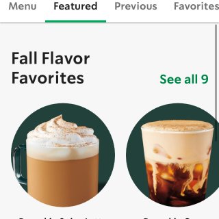 Starbucks 🎃秋季特别饮料和点心...