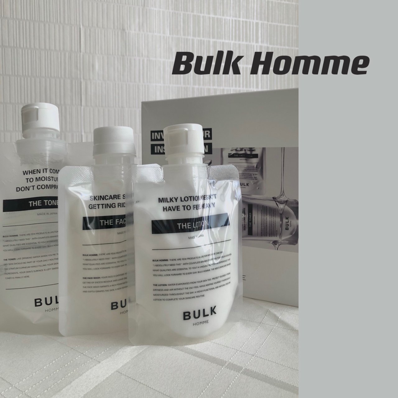 BULK HOMME - BULK HOMME - Men's Skincare