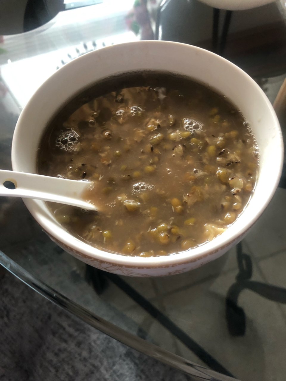 九阳紫砂煲的绿豆汤就是好吃😋...