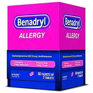 Benadryl Allergy Ultratab Tablets, 120 Count