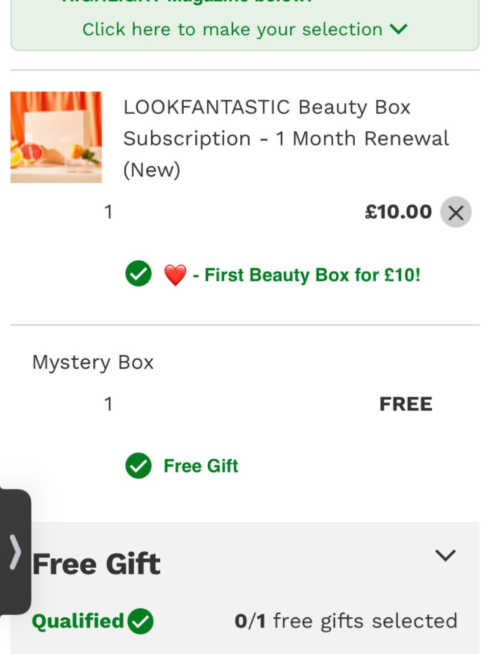 £10入两个LF美妆盒子～～～...