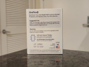 众测|OraTicx口腔益生菌