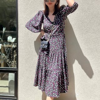 法式浪漫🌹| 波点长裙穿搭