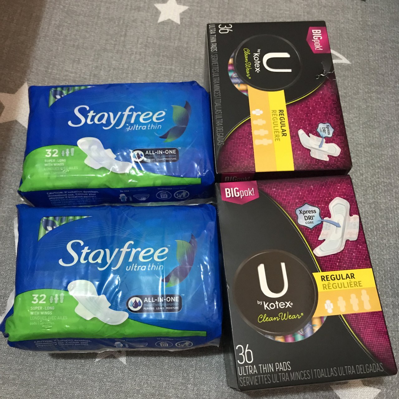 Stayfree,U by Kotex