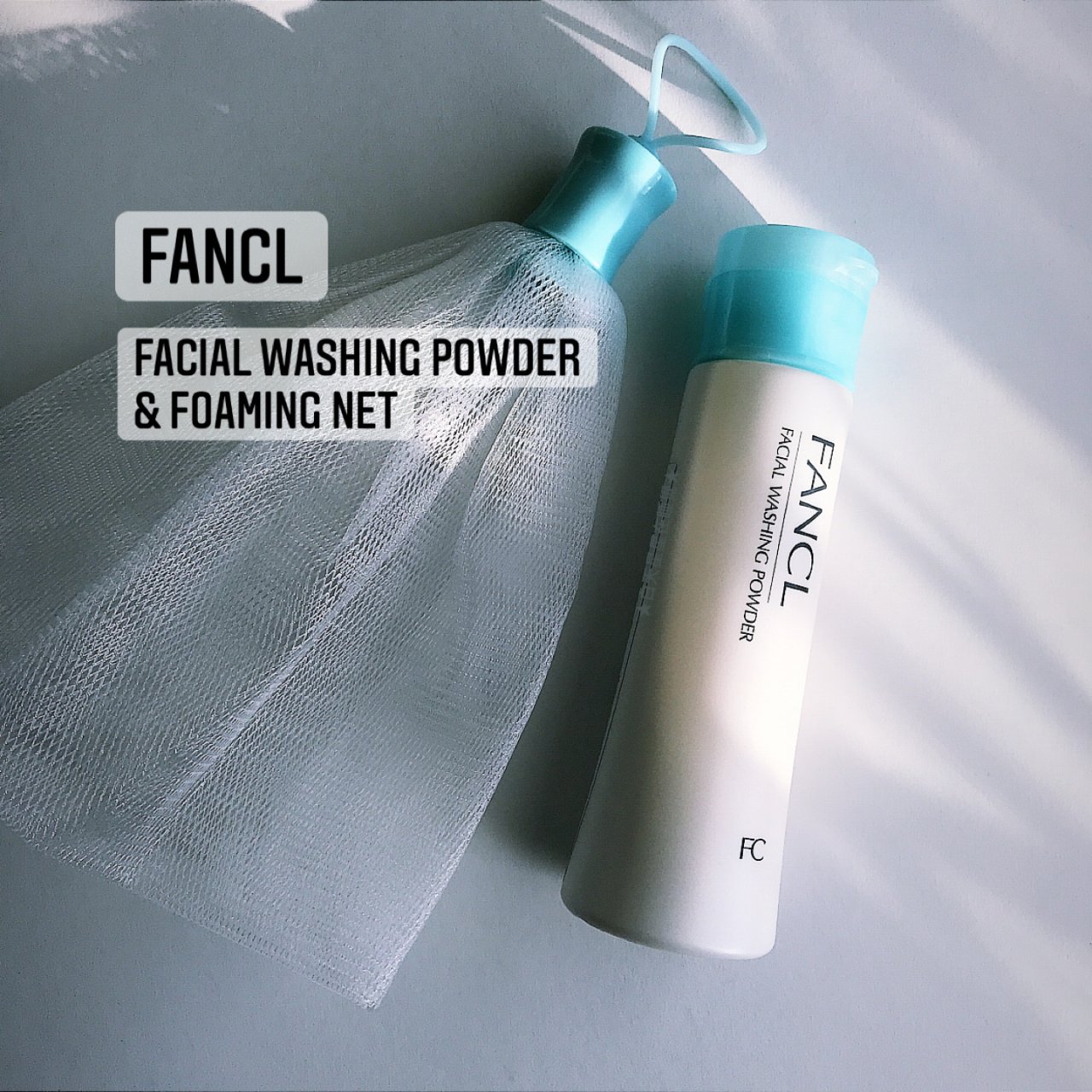FANCL Facial Cleansing Powder & Foaming Net- 100% Preservative Free, Clean Skincare for Sensitive Skin [US Exclusive Edition]: Beauty,Fancl 芳珂